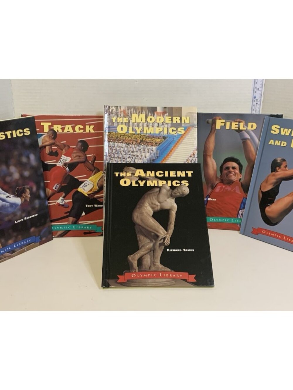 Vtg. OLYMPIC LIBRARY Books Lot of 6 by Rigby Interactive Library